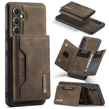 DG.MING M2 Series 3-Fold Multi Card Bag + Magnetic Phone Case, For Samsung Galaxy A15 5G / A15 4G, For Samsung Galaxy A55 5G, For Samsung Galaxy A35 5G, For Samsung Galaxy S24 Ultra 5G, For Samsung Galaxy S24+ 5G, For Samsung Galaxy S24 5G�������������...