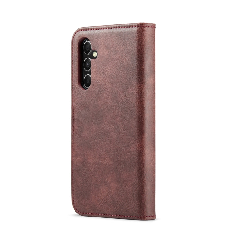 DG.MING Crazy Horse Texture Detachable Magnetic Leather Case, For Samsung Galaxy A34 5G, For Samsung Galaxy A54 5G