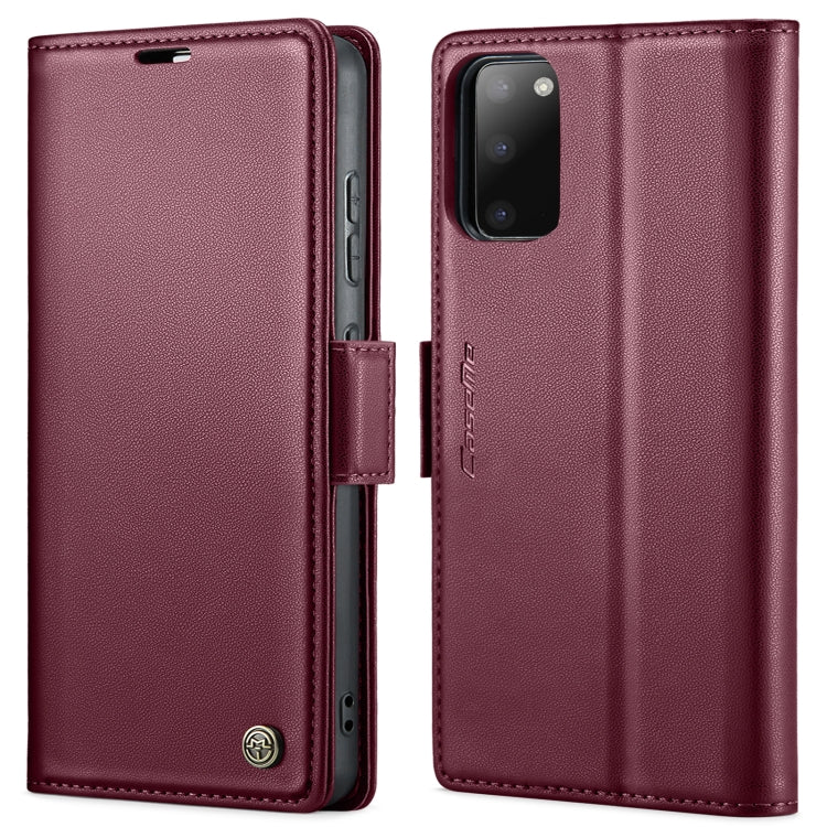 CaseMe 023 Butterfly Buckle Litchi Texture RFID Anti-theft Leather Phone Case, For Samsung Galaxy S21+ 5G, For Samsung Galaxy S21 Ultra 5G, For Samsung Galaxy Note20 Ultra, For Samsung Galaxy S20 Ultra, For Samsung Galaxy S20, For Samsung Galaxy S20+��...