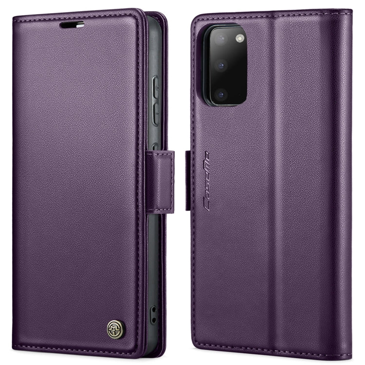 CaseMe 023 Butterfly Buckle Litchi Texture RFID Anti-theft Leather Phone Case, For Samsung Galaxy S21+ 5G, For Samsung Galaxy S21 Ultra 5G, For Samsung Galaxy Note20 Ultra, For Samsung Galaxy S20 Ultra, For Samsung Galaxy S20, For Samsung Galaxy S20+��...
