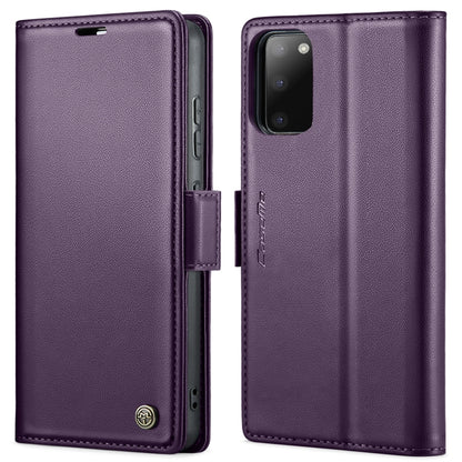 CaseMe 023 Butterfly Buckle Litchi Texture RFID Anti-theft Leather Phone Case, For Samsung Galaxy S21+ 5G, For Samsung Galaxy S21 Ultra 5G, For Samsung Galaxy Note20 Ultra, For Samsung Galaxy S20 Ultra, For Samsung Galaxy S20, For Samsung Galaxy S20+��...