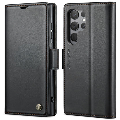CaseMe 023 Butterfly Buckle Litchi Texture RFID Anti-theft Leather Phone Case, For Samsung Galaxy A15 4G/5G, For Samsung Galaxy A55, For Samsung Galaxy A35 5G, For Samsung Galaxy S24 Ultra, For Samsung Galaxy S24+, For Samsung Galaxy S24���������������...