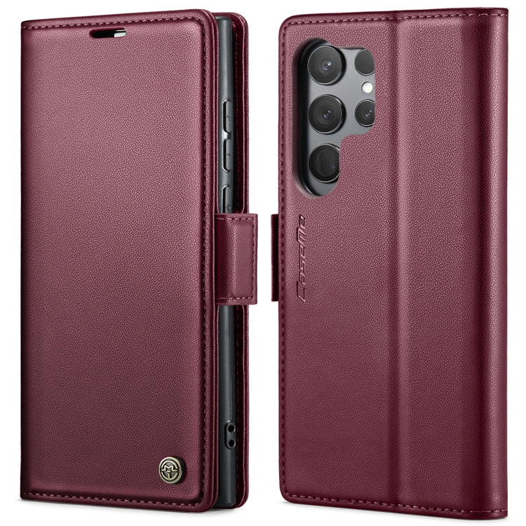 CaseMe 023 Butterfly Buckle Litchi Texture RFID Anti-theft Leather Phone Case, For Samsung Galaxy A15 4G/5G, For Samsung Galaxy A55, For Samsung Galaxy A35 5G, For Samsung Galaxy S24 Ultra, For Samsung Galaxy S24+, For Samsung Galaxy S24���������������...