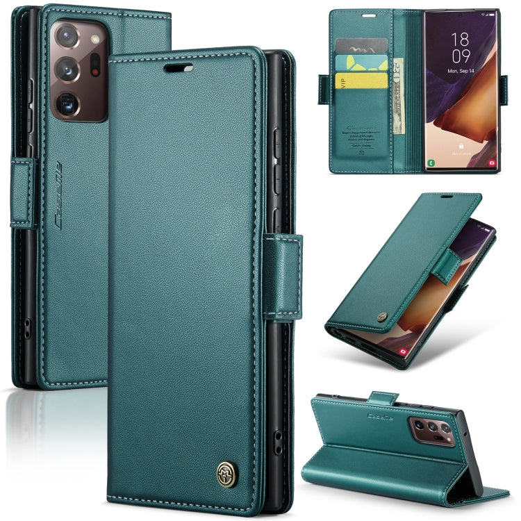 CaseMe 023 Butterfly Buckle Litchi Texture RFID Anti-theft Leather Phone Case, For Samsung Galaxy S21+ 5G, For Samsung Galaxy S21 Ultra 5G, For Samsung Galaxy Note20 Ultra, For Samsung Galaxy S20 Ultra, For Samsung Galaxy S20, For Samsung Galaxy S20+��...