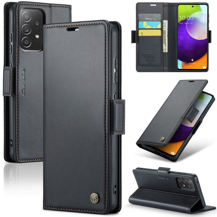 CaseMe 023 Butterfly Buckle Litchi Texture RFID Anti-theft Leather Phone Case, For Samsung Galaxy A12 5G, For Samsung Galaxy A13 4G/5G/A04s/A04/M13 5G, For Samsung Galaxy S20 FE, For Samsung Galaxy A23, For Samsung Galaxy A73 5G, For Samsung Galaxy A33...