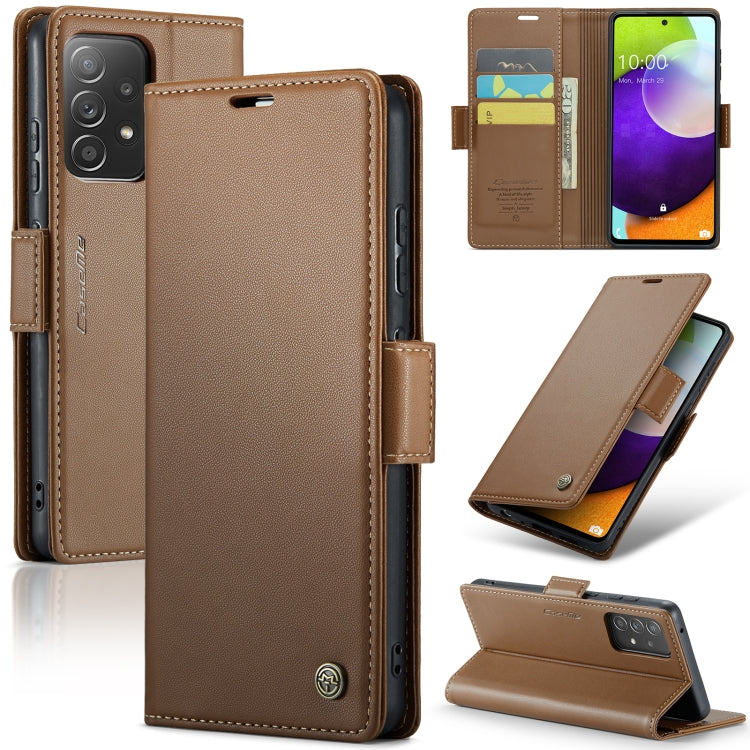 CaseMe 023 Butterfly Buckle Litchi Texture RFID Anti-theft Leather Phone Case, For Samsung Galaxy A12 5G, For Samsung Galaxy A13 4G/5G/A04s/A04/M13 5G, For Samsung Galaxy S20 FE, For Samsung Galaxy A23, For Samsung Galaxy A73 5G, For Samsung Galaxy A33...