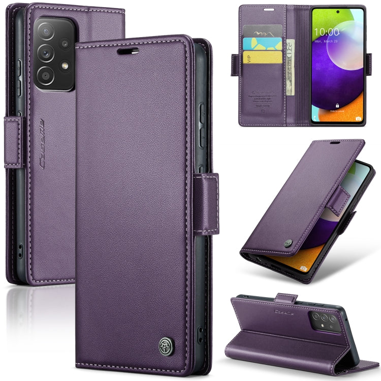 CaseMe 023 Butterfly Buckle Litchi Texture RFID Anti-theft Leather Phone Case, For Samsung Galaxy A12 5G, For Samsung Galaxy A13 4G/5G/A04s/A04/M13 5G, For Samsung Galaxy S20 FE, For Samsung Galaxy A23, For Samsung Galaxy A73 5G, For Samsung Galaxy A33...