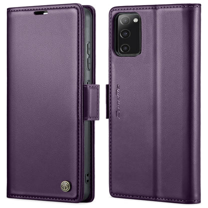 CaseMe 023 Butterfly Buckle Litchi Texture RFID Anti-theft Leather Phone Case, For Samsung Galaxy A12 5G, For Samsung Galaxy A13 4G/5G/A04s/A04/M13 5G, For Samsung Galaxy S20 FE, For Samsung Galaxy A23, For Samsung Galaxy A73 5G, For Samsung Galaxy A33...