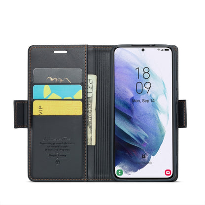 CaseMe 023 Butterfly Buckle Litchi Texture RFID Anti-theft Leather Phone Case, For Samsung Galaxy S21+ 5G, For Samsung Galaxy S21 Ultra 5G, For Samsung Galaxy Note20 Ultra, For Samsung Galaxy S20 Ultra, For Samsung Galaxy S20, For Samsung Galaxy S20+��...
