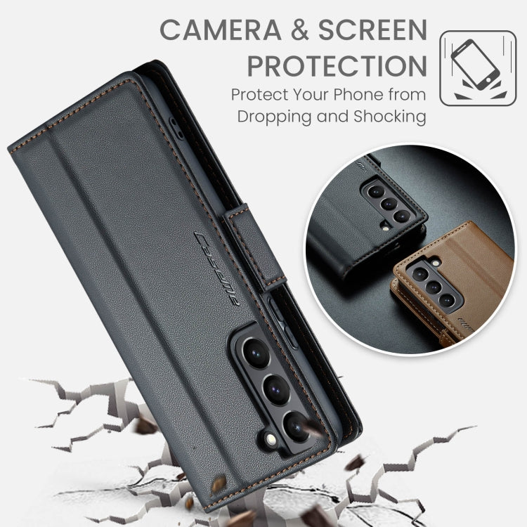 CaseMe 023 Butterfly Buckle Litchi Texture RFID Anti-theft Leather Phone Case, For Samsung Galaxy S21+ 5G, For Samsung Galaxy S21 Ultra 5G, For Samsung Galaxy Note20 Ultra, For Samsung Galaxy S20 Ultra, For Samsung Galaxy S20, For Samsung Galaxy S20+��...