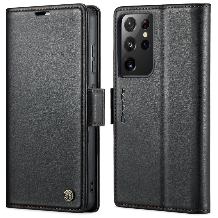 CaseMe 023 Butterfly Buckle Litchi Texture RFID Anti-theft Leather Phone Case, For Samsung Galaxy S21+ 5G, For Samsung Galaxy S21 Ultra 5G, For Samsung Galaxy Note20 Ultra, For Samsung Galaxy S20 Ultra, For Samsung Galaxy S20, For Samsung Galaxy S20+��...