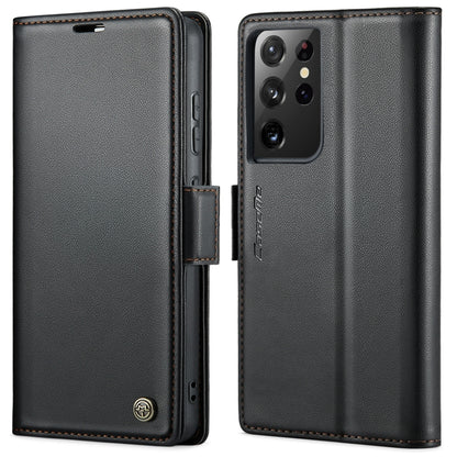 CaseMe 023 Butterfly Buckle Litchi Texture RFID Anti-theft Leather Phone Case, For Samsung Galaxy S21+ 5G, For Samsung Galaxy S21 Ultra 5G, For Samsung Galaxy Note20 Ultra, For Samsung Galaxy S20 Ultra, For Samsung Galaxy S20, For Samsung Galaxy S20+��...