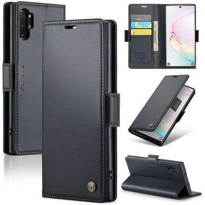 CaseMe 023 Butterfly Buckle Litchi Texture RFID Anti-theft Leather Phone Case, For Samsung Galaxy S21+ 5G, For Samsung Galaxy S21 Ultra 5G, For Samsung Galaxy Note20 Ultra, For Samsung Galaxy S20 Ultra, For Samsung Galaxy S20, For Samsung Galaxy S20+��...