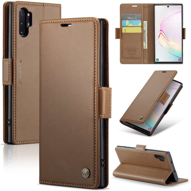 CaseMe 023 Butterfly Buckle Litchi Texture RFID Anti-theft Leather Phone Case, For Samsung Galaxy S21+ 5G, For Samsung Galaxy S21 Ultra 5G, For Samsung Galaxy Note20 Ultra, For Samsung Galaxy S20 Ultra, For Samsung Galaxy S20, For Samsung Galaxy S20+��...