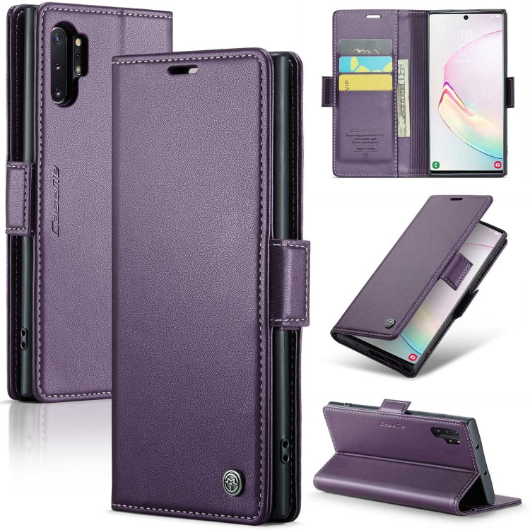 CaseMe 023 Butterfly Buckle Litchi Texture RFID Anti-theft Leather Phone Case, For Samsung Galaxy S21+ 5G, For Samsung Galaxy S21 Ultra 5G, For Samsung Galaxy Note20 Ultra, For Samsung Galaxy S20 Ultra, For Samsung Galaxy S20, For Samsung Galaxy S20+��...