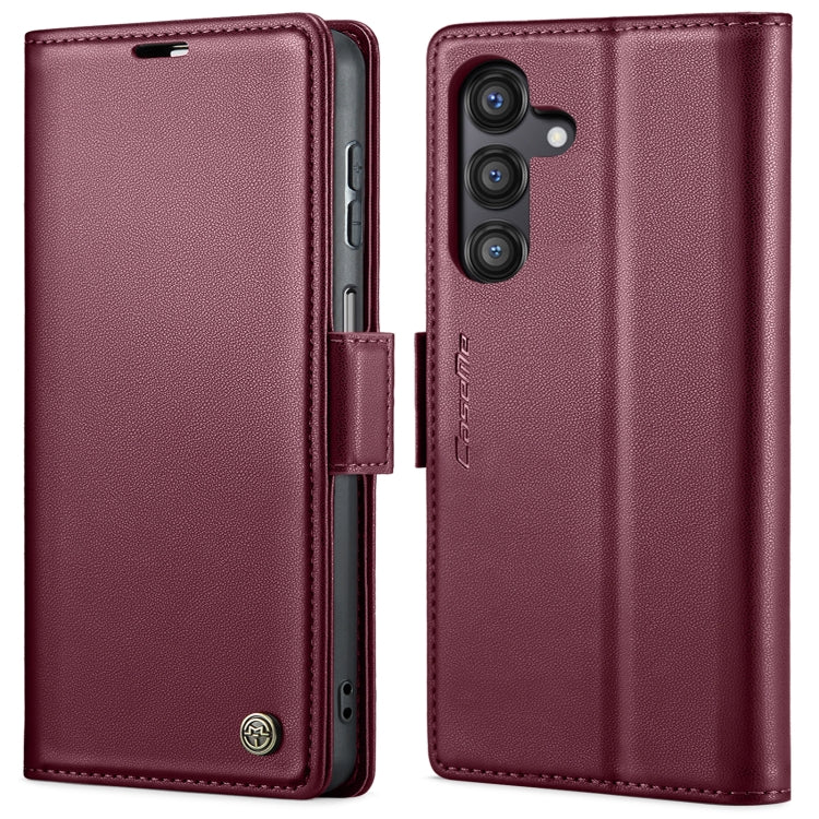 CaseMe 023 Butterfly Buckle Litchi Texture RFID Anti-theft Leather Phone Case, For Samsung Galaxy A15 4G/5G, For Samsung Galaxy A55, For Samsung Galaxy A35 5G, For Samsung Galaxy S24 Ultra, For Samsung Galaxy S24+, For Samsung Galaxy S24���������������...