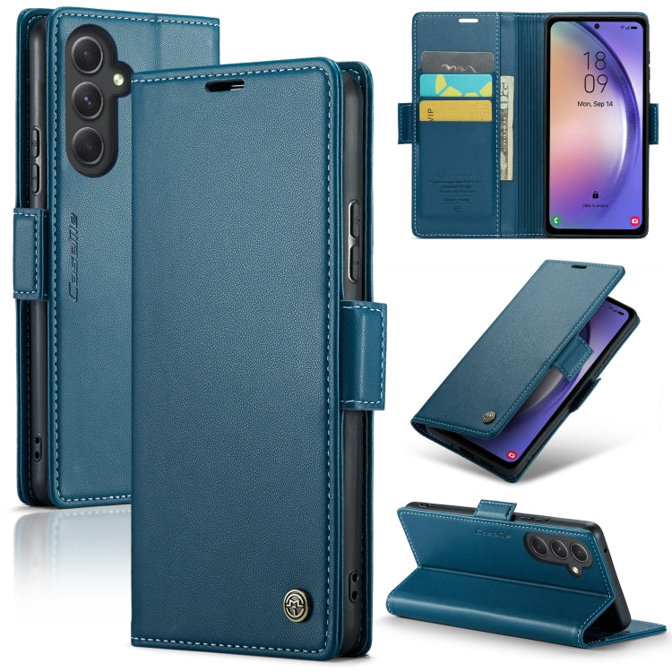 CaseMe 023 Butterfly Buckle Litchi Texture RFID Anti-theft Leather Phone Case, For Samsung Galaxy A15 4G/5G, For Samsung Galaxy A55, For Samsung Galaxy A35 5G, For Samsung Galaxy S24 Ultra, For Samsung Galaxy S24+, For Samsung Galaxy S24���������������...