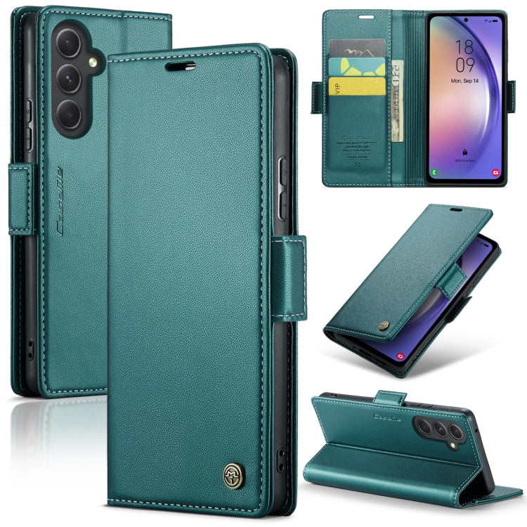 CaseMe 023 Butterfly Buckle Litchi Texture RFID Anti-theft Leather Phone Case, For Samsung Galaxy A15 4G/5G, For Samsung Galaxy A55, For Samsung Galaxy A35 5G, For Samsung Galaxy S24 Ultra, For Samsung Galaxy S24+, For Samsung Galaxy S24���������������...