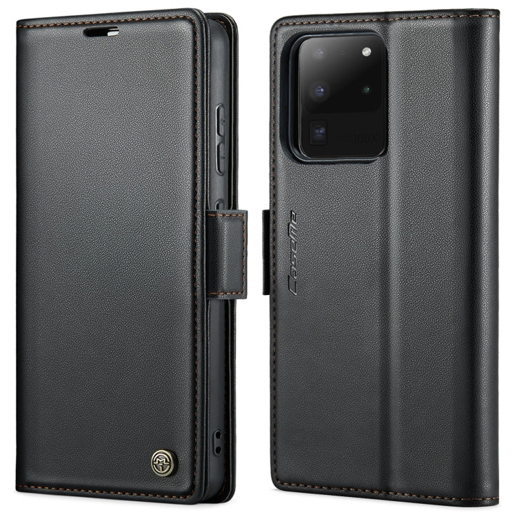 CaseMe 023 Butterfly Buckle Litchi Texture RFID Anti-theft Leather Phone Case, For Samsung Galaxy S21+ 5G, For Samsung Galaxy S21 Ultra 5G, For Samsung Galaxy Note20 Ultra, For Samsung Galaxy S20 Ultra, For Samsung Galaxy S20, For Samsung Galaxy S20+��...