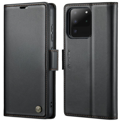 CaseMe 023 Butterfly Buckle Litchi Texture RFID Anti-theft Leather Phone Case, For Samsung Galaxy S21+ 5G, For Samsung Galaxy S21 Ultra 5G, For Samsung Galaxy Note20 Ultra, For Samsung Galaxy S20 Ultra, For Samsung Galaxy S20, For Samsung Galaxy S20+��...