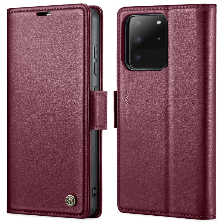 CaseMe 023 Butterfly Buckle Litchi Texture RFID Anti-theft Leather Phone Case, For Samsung Galaxy S21+ 5G, For Samsung Galaxy S21 Ultra 5G, For Samsung Galaxy Note20 Ultra, For Samsung Galaxy S20 Ultra, For Samsung Galaxy S20, For Samsung Galaxy S20+��...