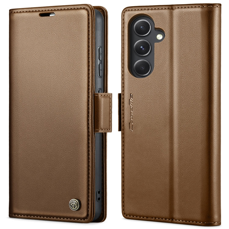 CaseMe 023 Butterfly Buckle Litchi Texture RFID Anti-theft Leather Phone Case, For Samsung Galaxy A15 4G/5G, For Samsung Galaxy A55, For Samsung Galaxy A35 5G, For Samsung Galaxy S24 Ultra, For Samsung Galaxy S24+, For Samsung Galaxy S24���������������...