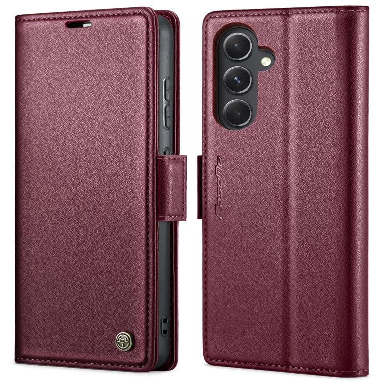 CaseMe 023 Butterfly Buckle Litchi Texture RFID Anti-theft Leather Phone Case, For Samsung Galaxy A15 4G/5G, For Samsung Galaxy A55, For Samsung Galaxy A35 5G, For Samsung Galaxy S24 Ultra, For Samsung Galaxy S24+, For Samsung Galaxy S24���������������...