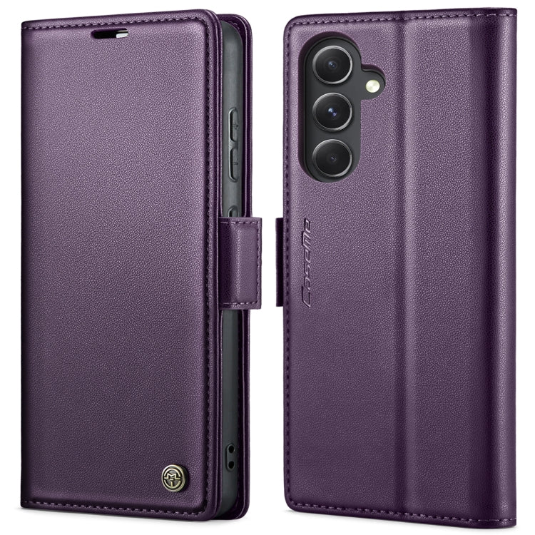 CaseMe 023 Butterfly Buckle Litchi Texture RFID Anti-theft Leather Phone Case, For Samsung Galaxy A15 4G/5G, For Samsung Galaxy A55, For Samsung Galaxy A35 5G, For Samsung Galaxy S24 Ultra, For Samsung Galaxy S24+, For Samsung Galaxy S24���������������...