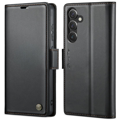 CaseMe 023 Butterfly Buckle Litchi Texture RFID Anti-theft Leather Phone Case, For Samsung Galaxy A15 4G/5G, For Samsung Galaxy A55, For Samsung Galaxy A35 5G, For Samsung Galaxy S24 Ultra, For Samsung Galaxy S24+, For Samsung Galaxy S24���������������...