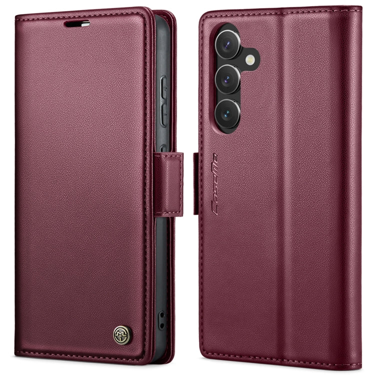 CaseMe 023 Butterfly Buckle Litchi Texture RFID Anti-theft Leather Phone Case, For Samsung Galaxy A15 4G/5G, For Samsung Galaxy A55, For Samsung Galaxy A35 5G, For Samsung Galaxy S24 Ultra, For Samsung Galaxy S24+, For Samsung Galaxy S24���������������...