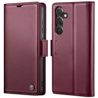 CaseMe 023 Butterfly Buckle Litchi Texture RFID Anti-theft Leather Phone Case, For Samsung Galaxy A15 4G/5G, For Samsung Galaxy A55, For Samsung Galaxy A35 5G, For Samsung Galaxy S24 Ultra, For Samsung Galaxy S24+, For Samsung Galaxy S24���������������...