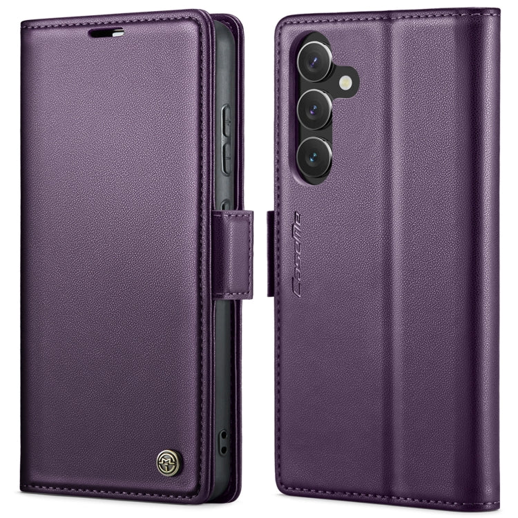 CaseMe 023 Butterfly Buckle Litchi Texture RFID Anti-theft Leather Phone Case, For Samsung Galaxy A15 4G/5G, For Samsung Galaxy A55, For Samsung Galaxy A35 5G, For Samsung Galaxy S24 Ultra, For Samsung Galaxy S24+, For Samsung Galaxy S24���������������...