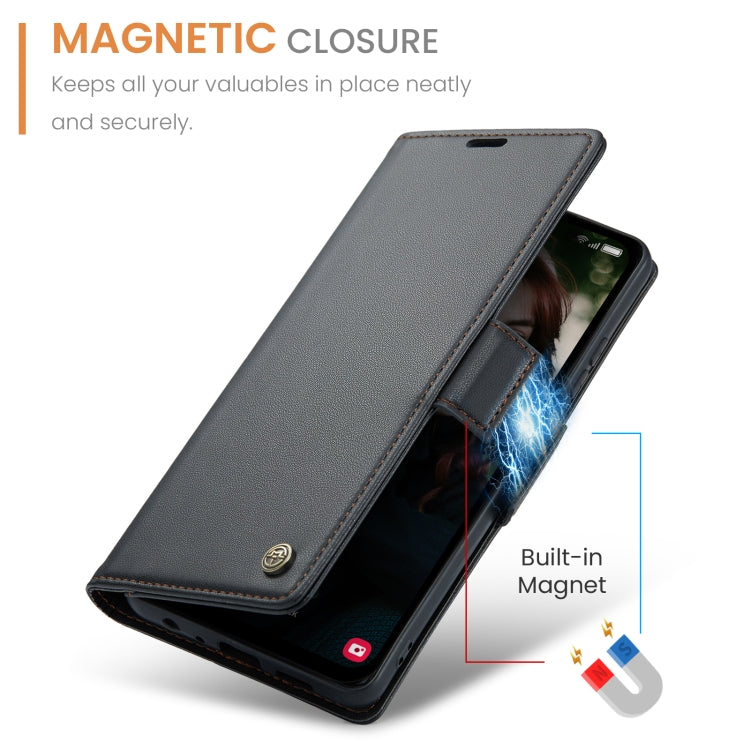 CaseMe 023 Butterfly Buckle Litchi Texture RFID Anti-theft Leather Phone Case, For Samsung Galaxy A15 4G/5G, For Samsung Galaxy A55, For Samsung Galaxy A35 5G, For Samsung Galaxy S24 Ultra, For Samsung Galaxy S24+, For Samsung Galaxy S24���������������...