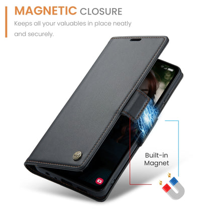 CaseMe 023 Butterfly Buckle Litchi Texture RFID Anti-theft Leather Phone Case, For Samsung Galaxy A15 4G/5G, For Samsung Galaxy A55, For Samsung Galaxy A35 5G, For Samsung Galaxy S24 Ultra, For Samsung Galaxy S24+, For Samsung Galaxy S24���������������...