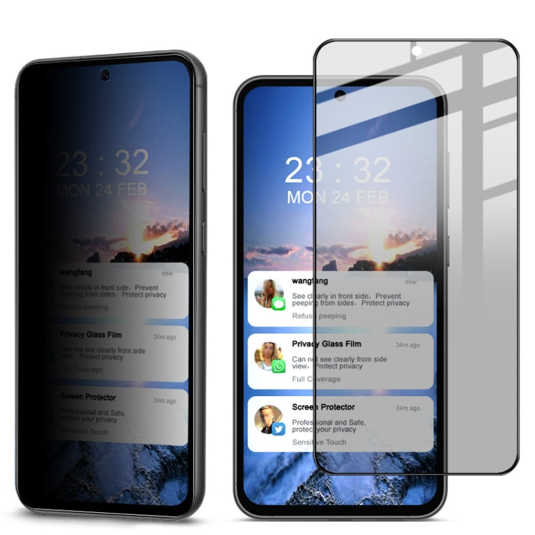 imak HD Full Screen Anti-spy Tempered Glass Protective Film, For Samsung Galaxy A35 5G / A55 5G, For Samsung Galaxy S24 Ultra 5G, For Samsung Galaxy S24+ 5G, For Samsung Galaxy S24 5G, For Samsung Galaxy S23 FE 5G, For Samsung Galaxy A34 5G������������...