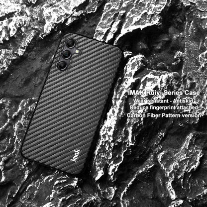 imak Ruiyi Series Carbon Fiber PU + PC Phone Case, For Samsung Galaxy A14 4G/5G, For Samsung Galaxy Z Fold5, For Samsung Galaxy A34 5G, For Samsung Galaxy Z Flip5 5G, For Samsung Galaxy A54 5G