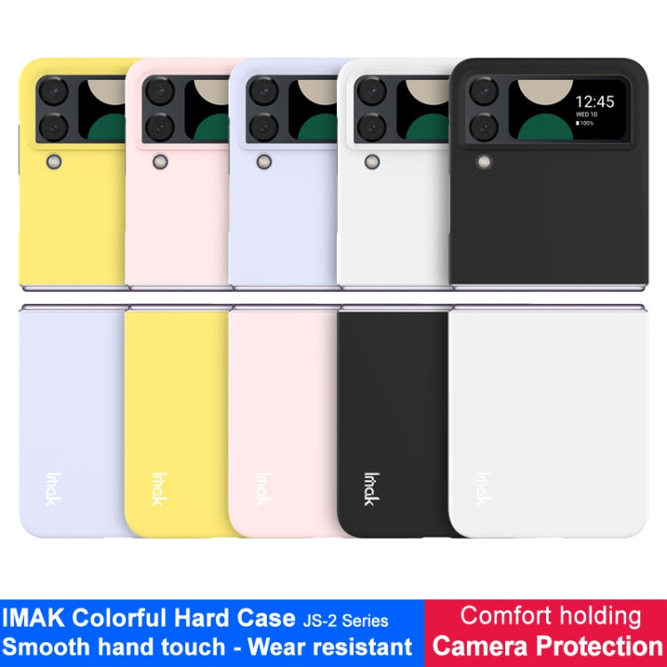 IMAK JS-2 Series Colorful PC Case, For Samsung Galaxy Z Flip4 5G, For Samsung Galaxy Z Flip5