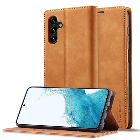 LC.IMEEKE Strong Magnetism Ultra-thin Matte Leather Phone Case