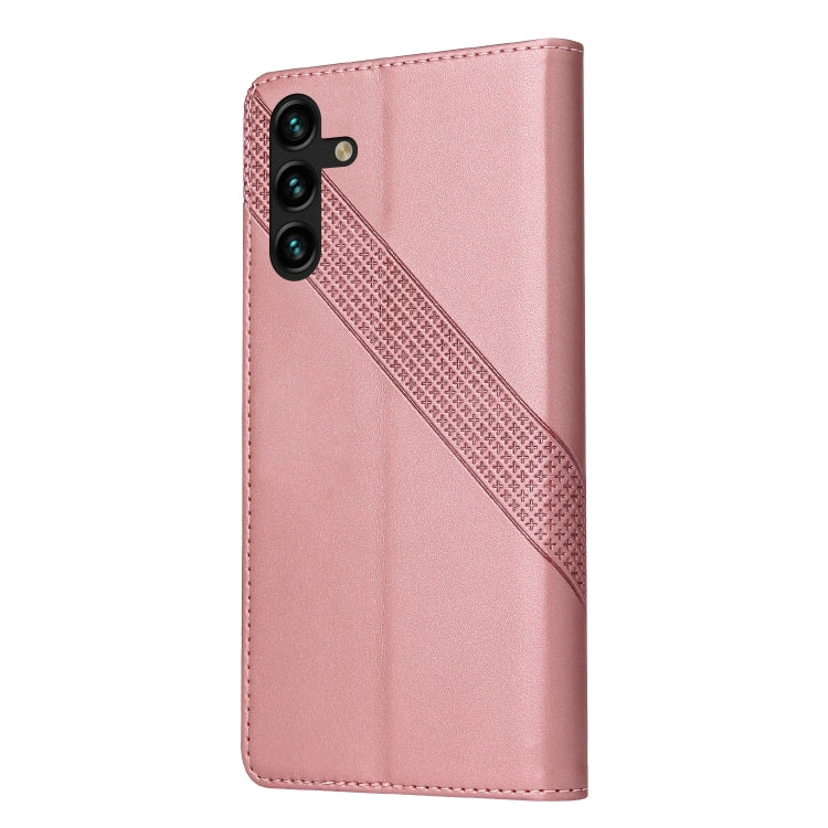 GQUTROBE Skin Feel Magnetic Leather Phone Case