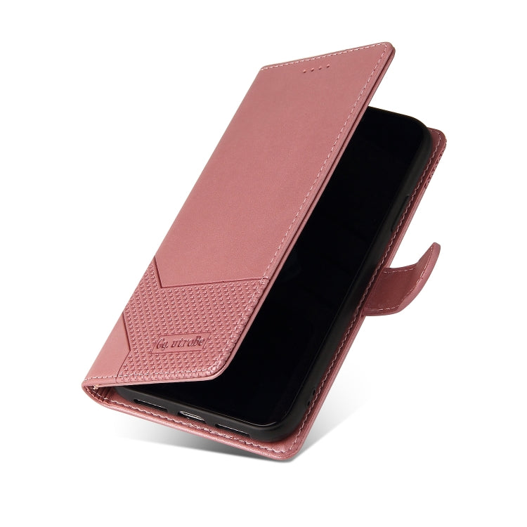 GQUTROBE Skin Feel Magnetic Leather Phone Case