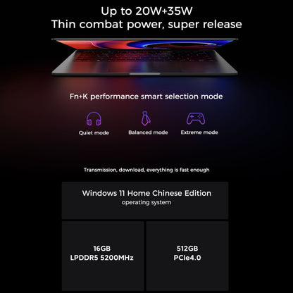 Xiaomi RedmiBook Pro 14 Laptop Intel i7-12650H 16GB+512GB