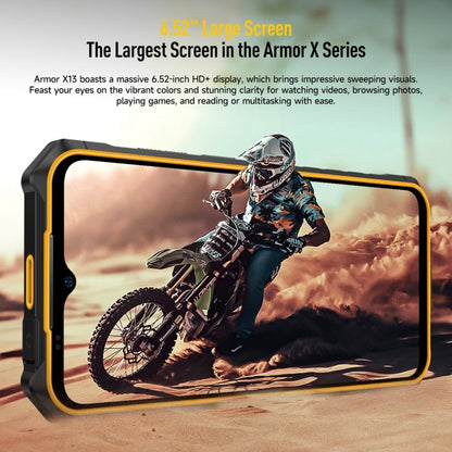 Ulefone Armor X13 Rugged Smartphone 6GB+64GB 6.52-inch 4G