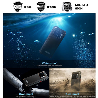 HOTWAV CYBER 13 Pro Rugged Smartphone 12GB+256GB 10800mAh