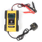FOXSUR 12V-24V Car Motorcycle Repair Battery Charger AGM Charger, Red, Yellow