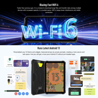 Ulefone Armor Pad 2 Tablet 11 Inch 16GB+256GB Android 13