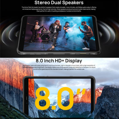 Ulefone Armor Pad Lite Tablet 8.0-inch Android 13 3GB+32GB