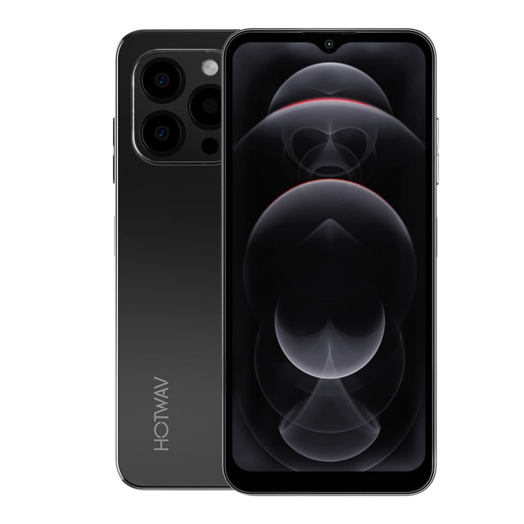 HOTWAV Note 13 Pro, Identificación de Huella Digital Lateral, 6.6 Pulgadas Android 13 UMS9230 T606 Octa Core hasta 1.6GHz, Red: 4G, NFC, OTG