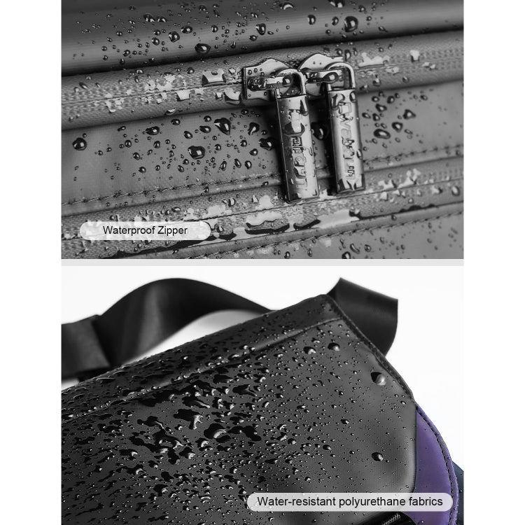 Cwatcun D85 Camera Bag Side Quick Access Camera Messenger Case Waterproof Bag