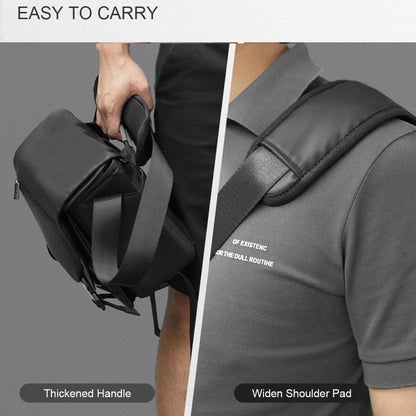 Cwatcun D85 Camera Bag Side Quick Access Camera Messenger Case Waterproof Bag