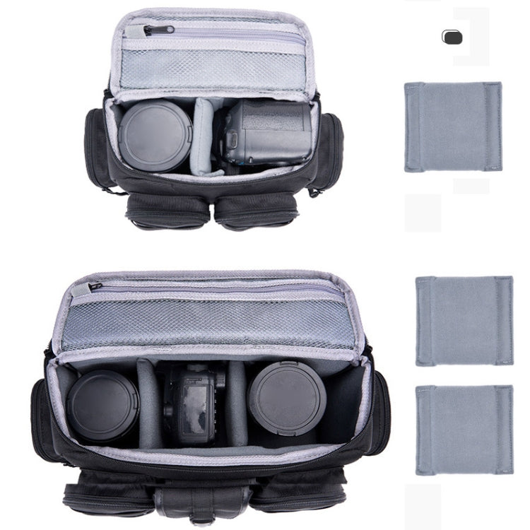 Cwatcun D96 Waist Camera Bag Sling Shoulder Camera Bag